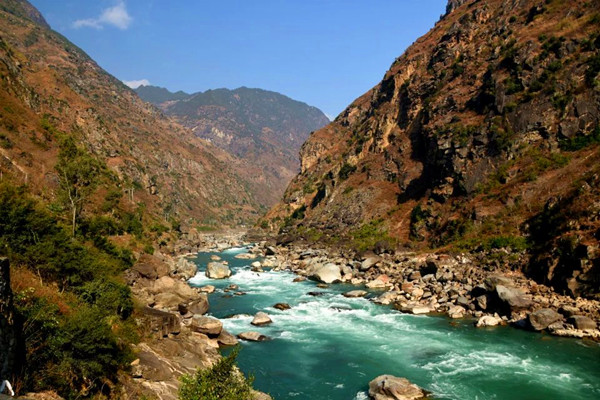 (蒙古记忆)云南怒江州:四山夹三江并流(图1) 怒江坝怒江大桥简介_怒江_怒江是哪个省