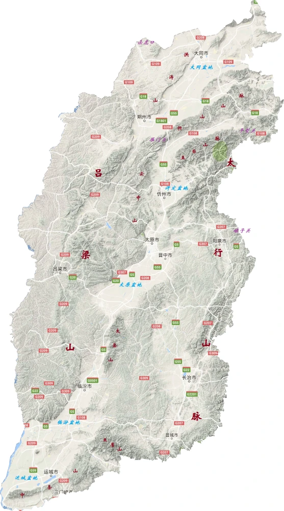 （蒙古记忆）山西吕梁：纵贯全境而得名