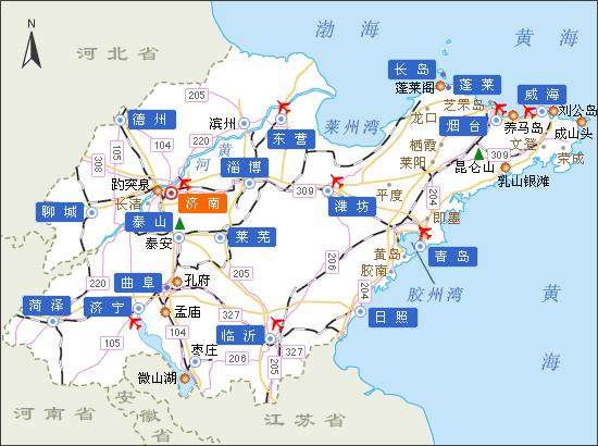 从地理条件看,济南城市要发展,从明清时期济南府版图来科普下