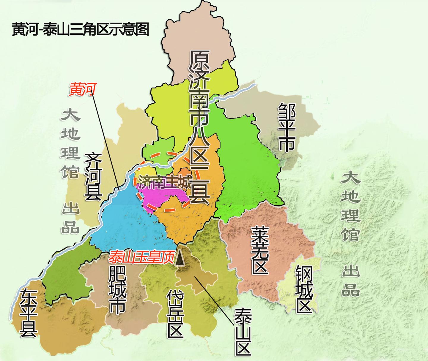 从地理条件看,济南城市要发展,从明清时期济南府版图来科普下(图2) 莱芜_莱芜_莱芜市属于哪个市