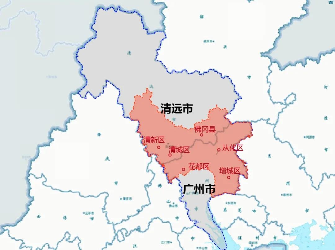 清远将建设粤港澳大湾区北缘门户枢纽城市！快看看有你家吗？