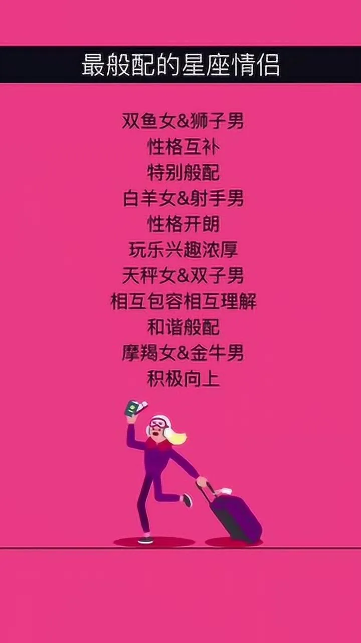 十二个不同的星座组合,你最般配吗?