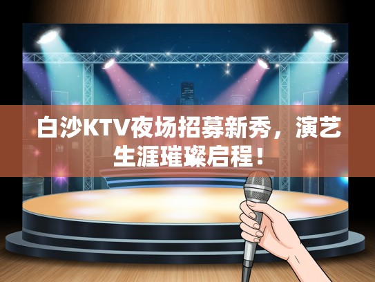 白沙KTV夜场招募新秀，演艺生涯璀璨启程！
