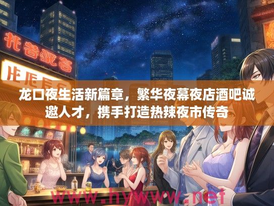龙口夜生活新篇章,繁华夜幕夜店酒吧诚邀人才,携手打造热辣夜市传奇 龙口夜生活新篇章,繁华夜幕夜店酒吧诚邀人才,携手打造热辣夜市传奇