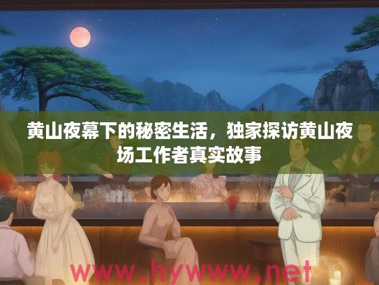 黄山夜幕下的秘密生活，独家探访黄山夜场工作者真实故事