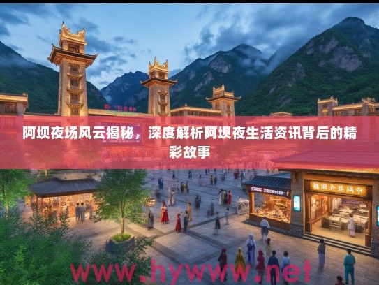 阿坝夜场风云揭秘，深度解析阿坝夜生活资讯背后的精彩故事